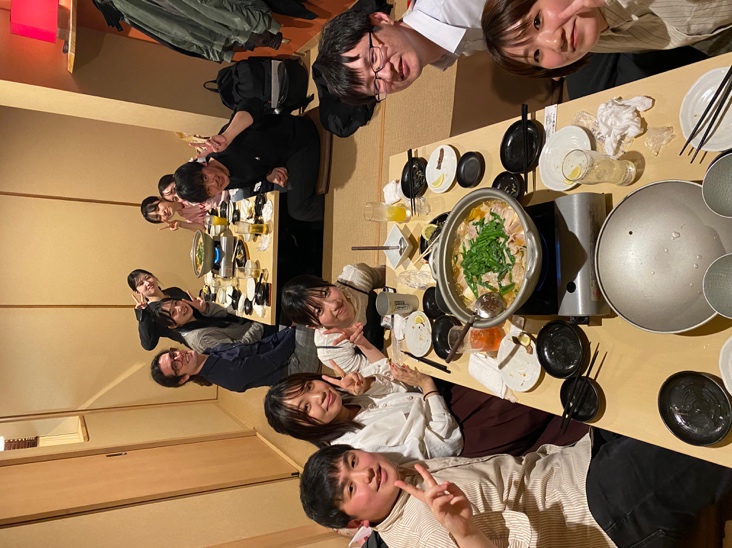 研究室の送別会